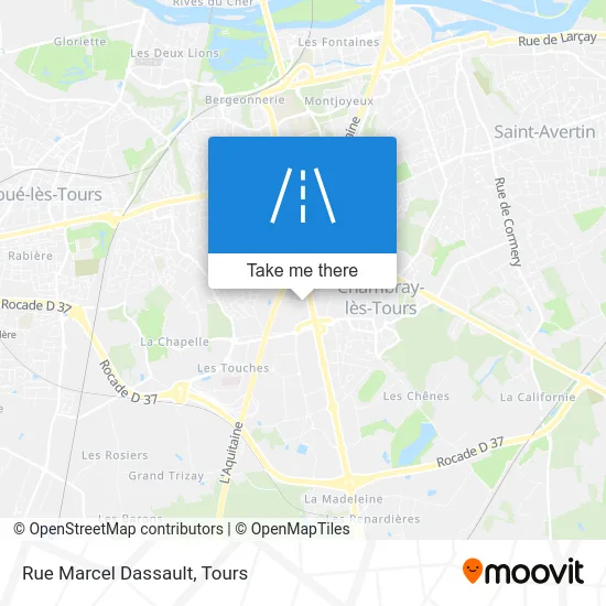 Rue Marcel Dassault map