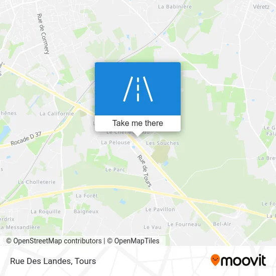 Rue Des Landes map