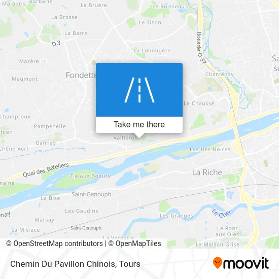 Chemin Du Pavillon Chinois map
