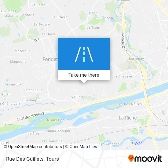 Rue Des Guillets map