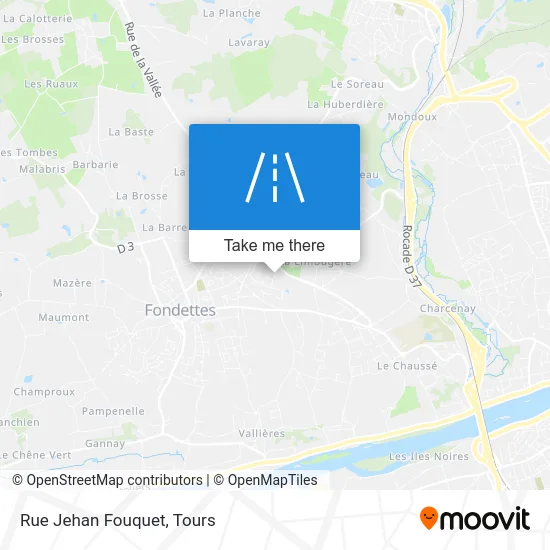 Rue Jehan Fouquet map