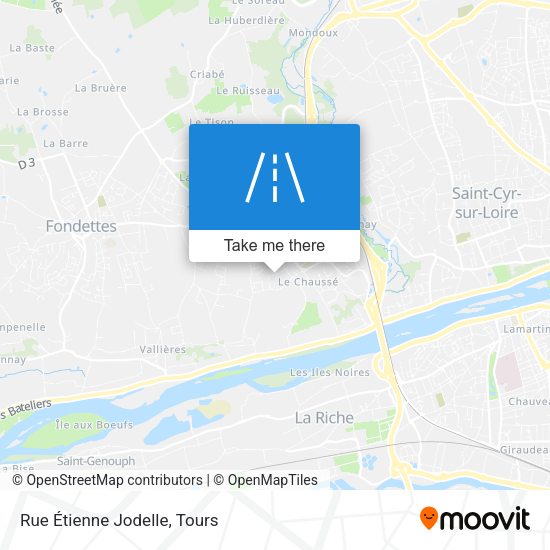 Rue Étienne Jodelle map