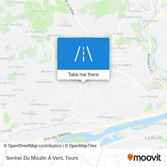 Sentier Du Moulin À Vent map