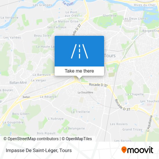 Impasse De Saint-Léger map