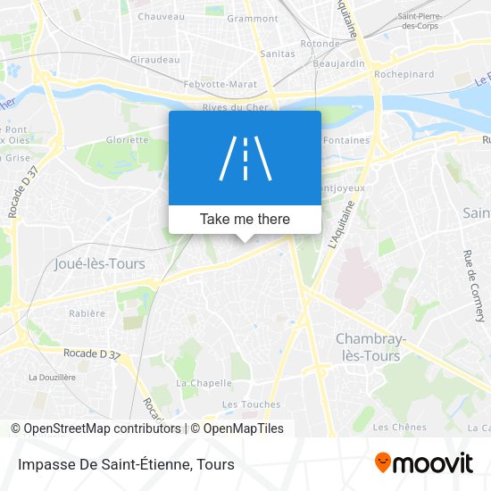 Impasse De Saint-Étienne map