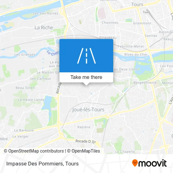 Impasse Des Pommiers map