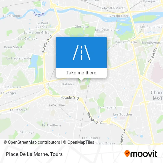 Place De La Marne map