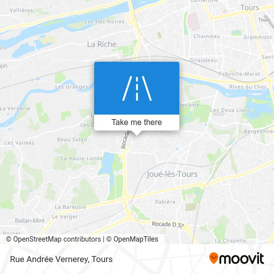 Rue Andrée Vernerey map