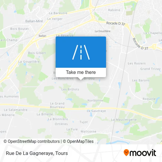 Rue De La Gagneraye map