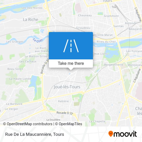Rue De La Maucannière map