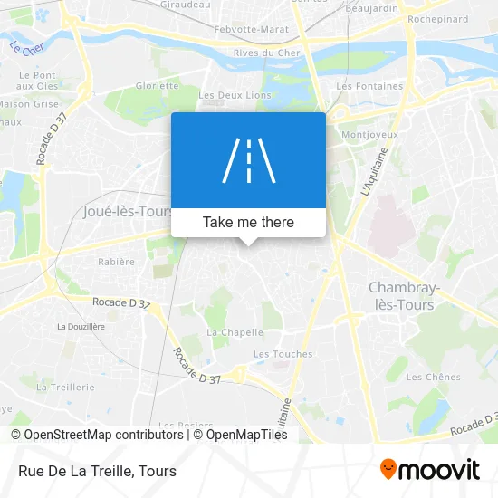 Rue De La Treille map