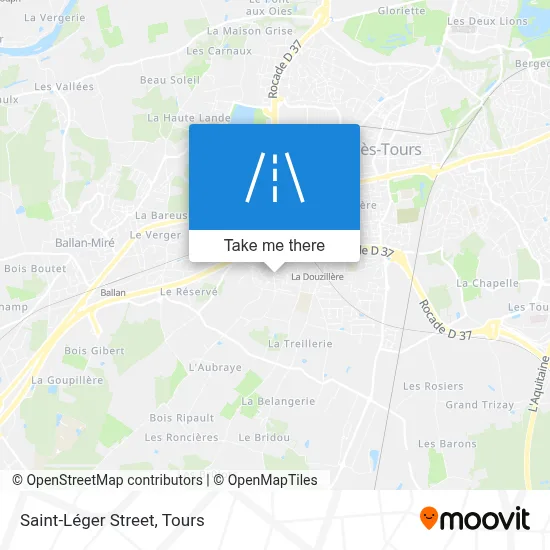 Rue De Saint-Léger map