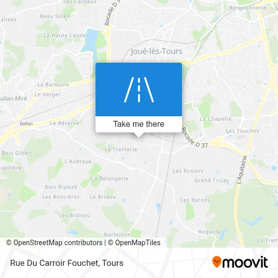 Rue Du Carroir Fouchet map