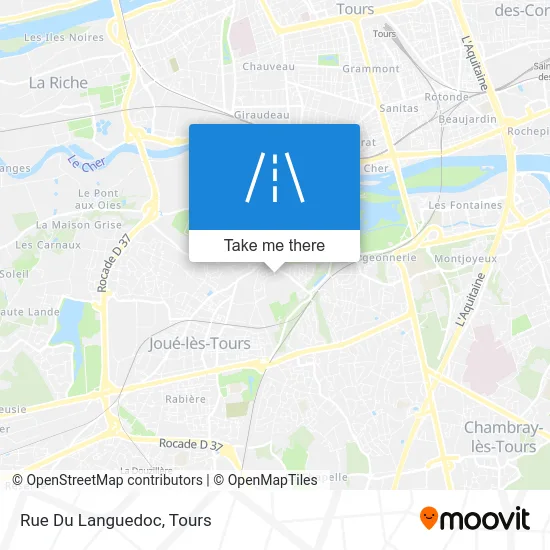 Rue Du Languedoc map