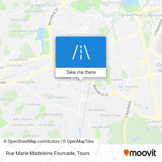 Rue Marie-Madeleine Fourcade map