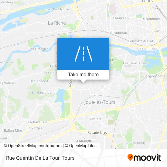 Rue Quentin De La Tour map