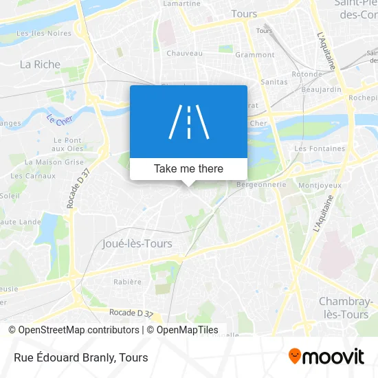 Rue Édouard Branly map