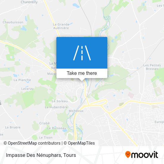 Impasse Des Nénuphars map
