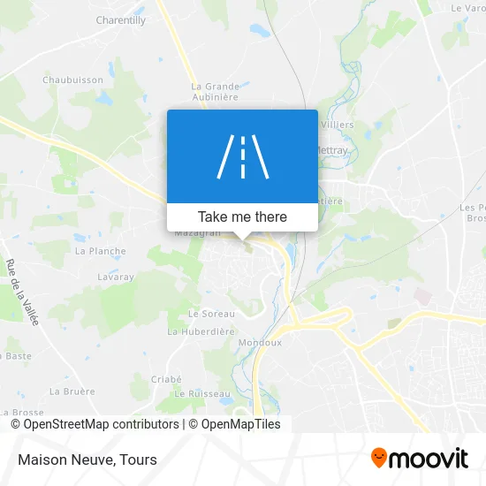 Maison Neuve map