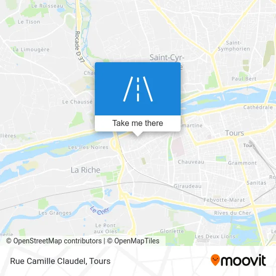 Rue Camille Claudel map