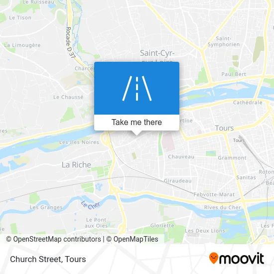 Rue De L'Église map