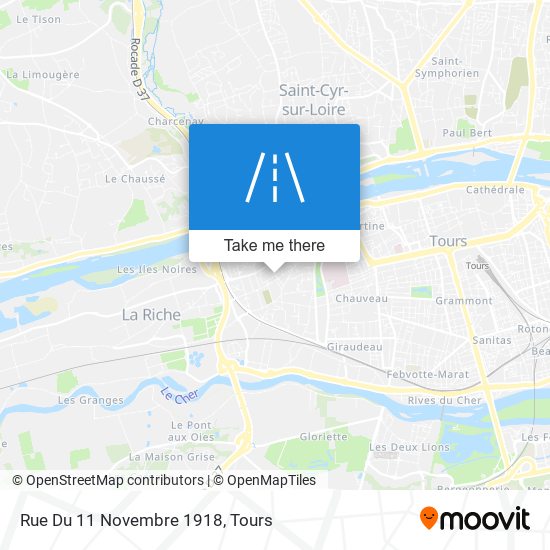 Mapa Rue Du 11 Novembre 1918