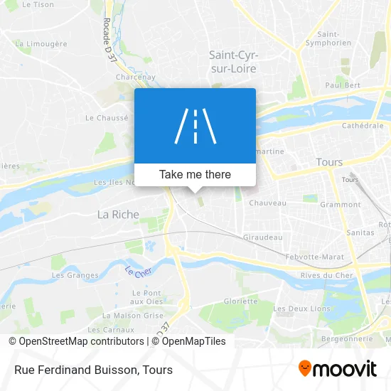 Rue Ferdinand Buisson map