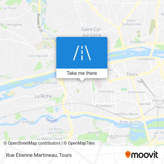 Rue Étienne Martineau map