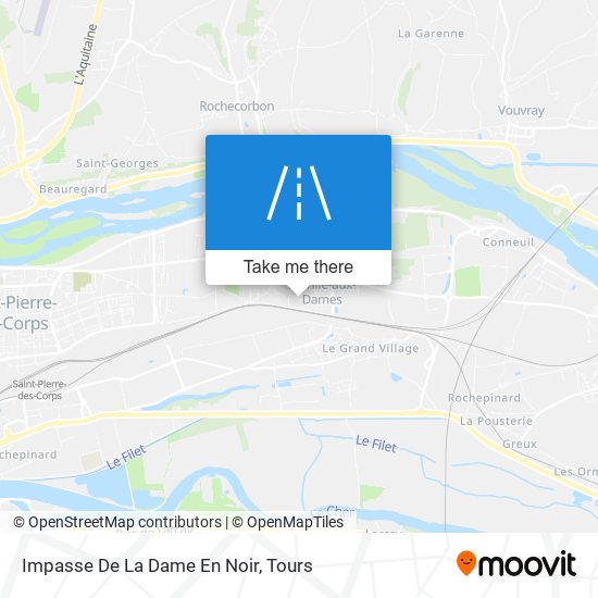 Mapa Impasse De La Dame En Noir