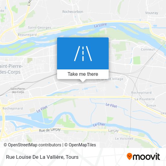 Rue Louise De La Vallière map
