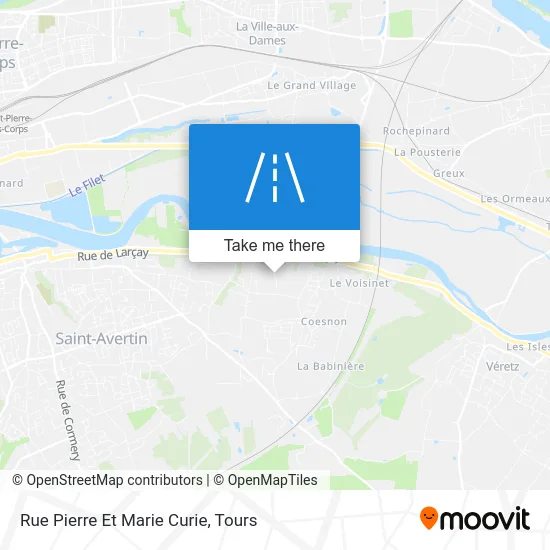 Rue Pierre Et Marie Curie map