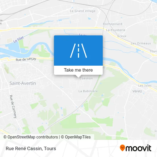 Rue René Cassin map
