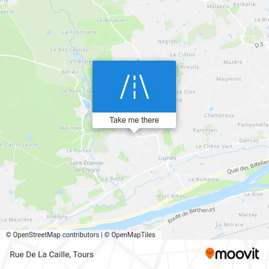 Rue De La Caille map