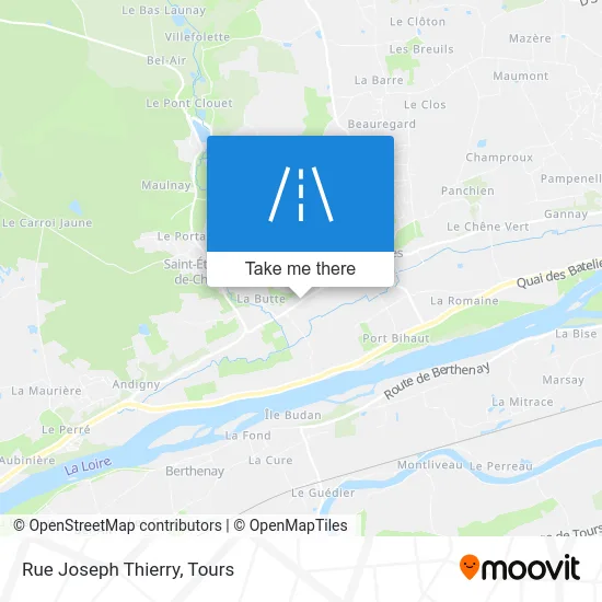 Rue Joseph Thierry map