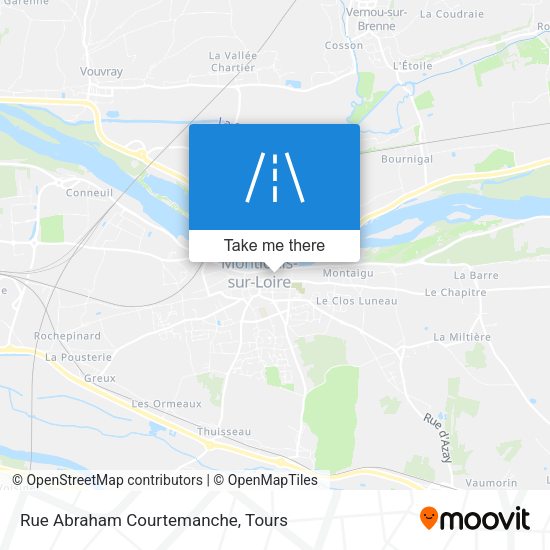 Rue Abraham Courtemanche map