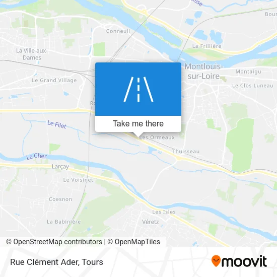 Rue Clément Ader map