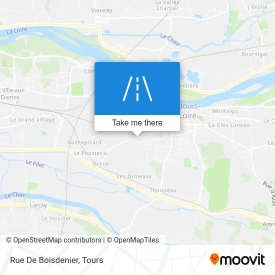 Rue De Boisdenier map