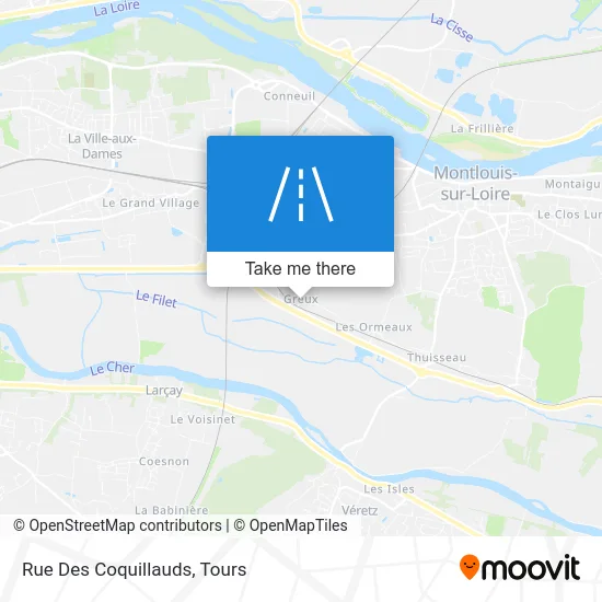 Rue Des Coquillauds map