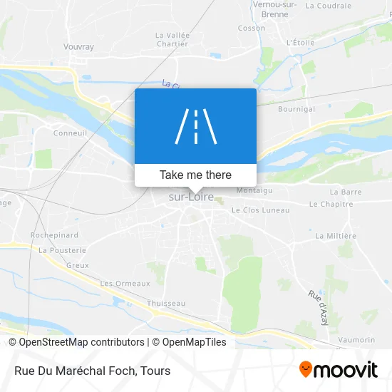 Rue Du Maréchal Foch map