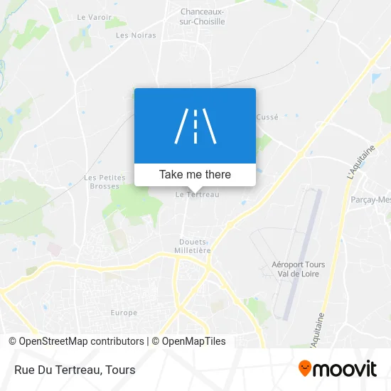 Rue Du Tertreau map