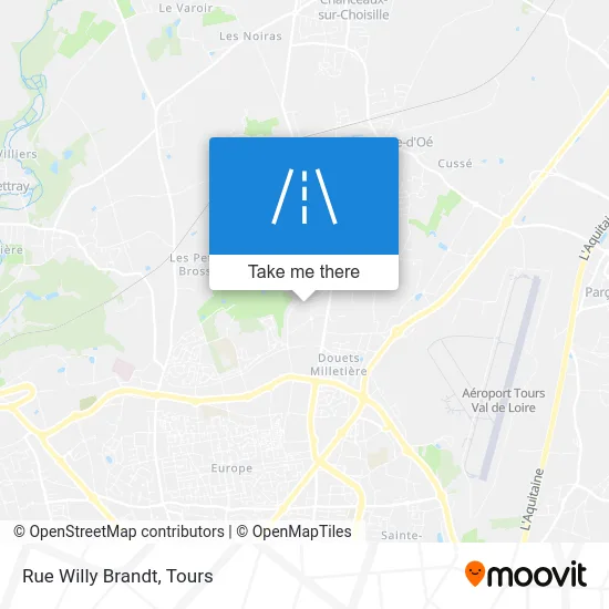 Rue Willy Brandt map