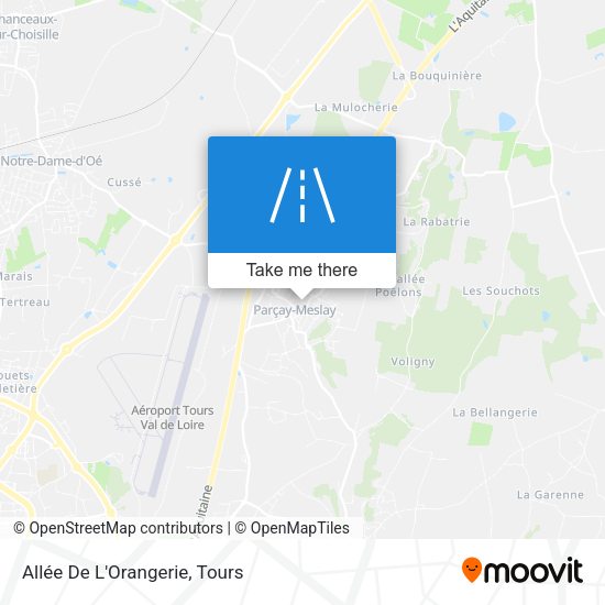 Allée De L'Orangerie map
