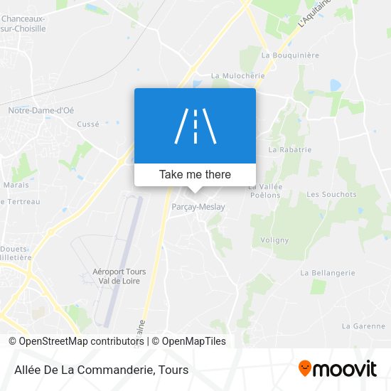 Allée De La Commanderie map