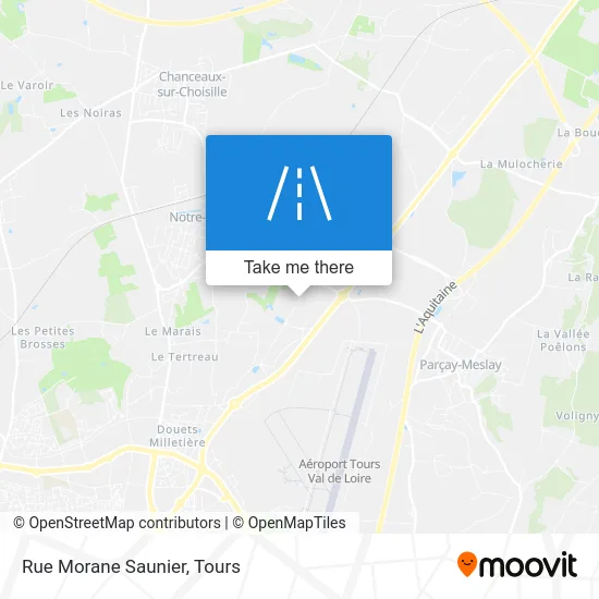 Rue Morane Saunier map