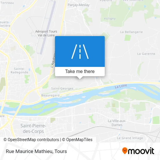 Rue Maurice Mathieu map