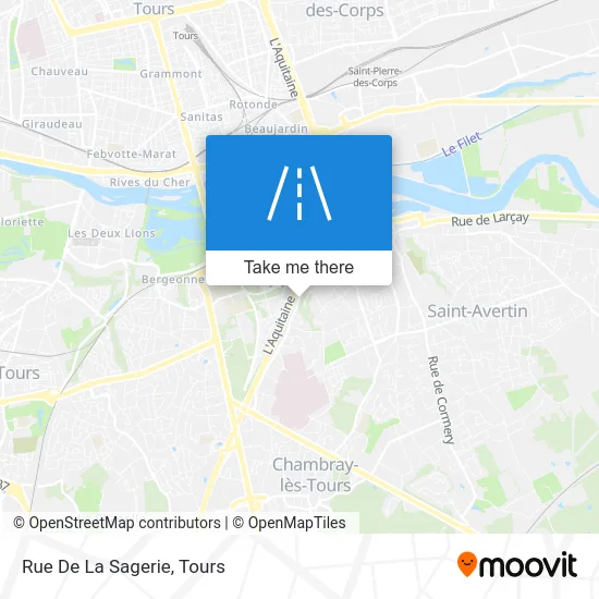 Rue De La Sagerie map