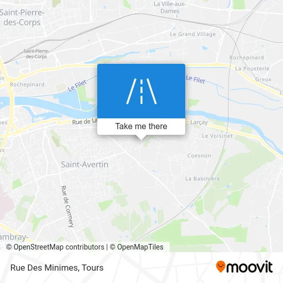 Rue Des Minimes map