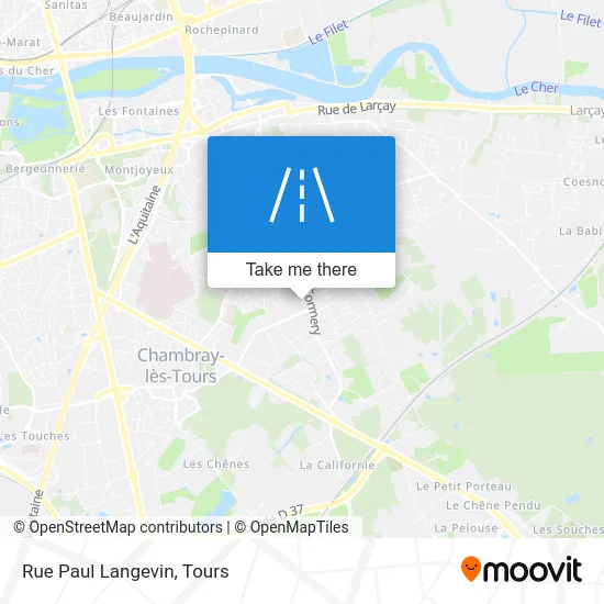 Rue Paul Langevin map