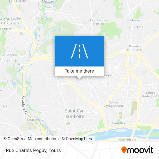 Rue Charles Péguy map