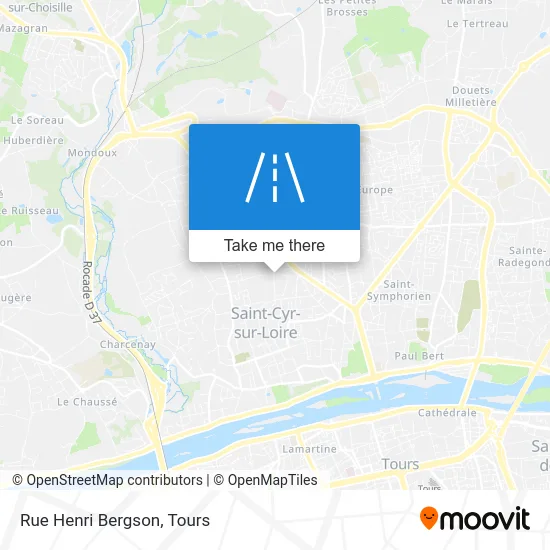 Rue Henri Bergson map